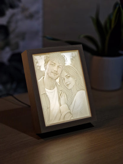 Custom Lithophane Frame