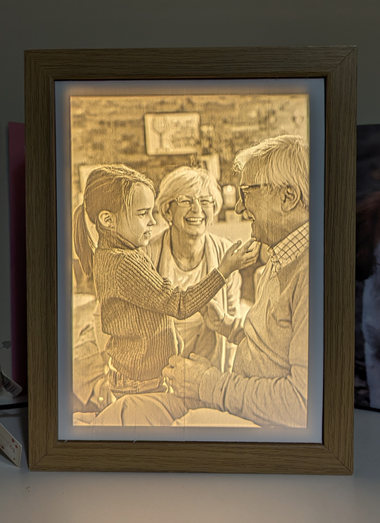 Custom Lithophane Frame